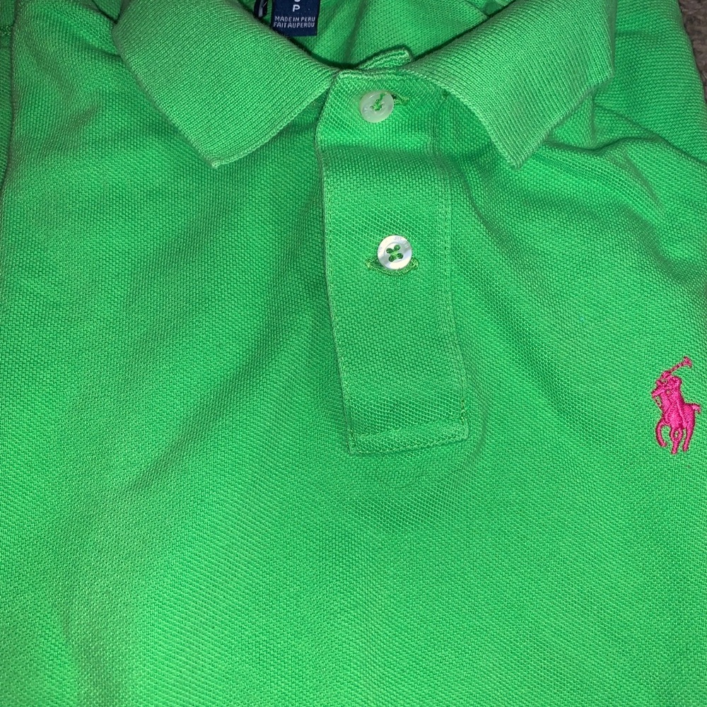 Ralph Lauren Polo Green Shirt